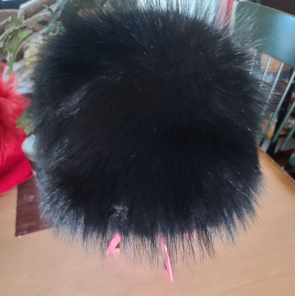 Authentic Black Fox Russian style Hat, New without tags